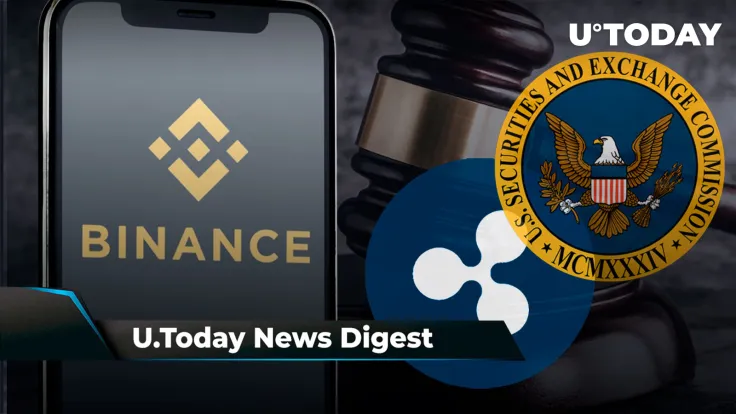 Major Court Decision in Ripple-SEC Case Imminent, Binance to Pause ETH Operations, SHIB Large Transactions Rise 880%: Crypto News Digest by U.Today