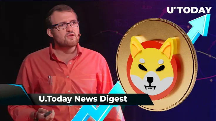 SHIB Hits New Milestone, Charles Hoskinson Denies Claiming to Be Satoshi, Kraken Lists DOGE Futures: Crypto News Digest by U.Today