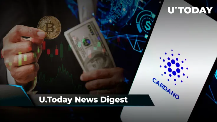 Robert Kiyosaki Awaits BTC Testing $1,100, Michael Saylor Advises Investors, Cardano Becomes Most Actively Developed Project: Crypto News Digest by U.Today