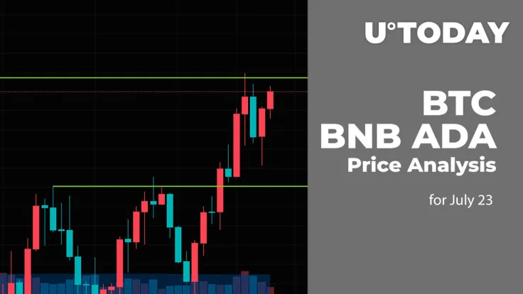 BTC, BNB and ADA Price Analysis for July 23