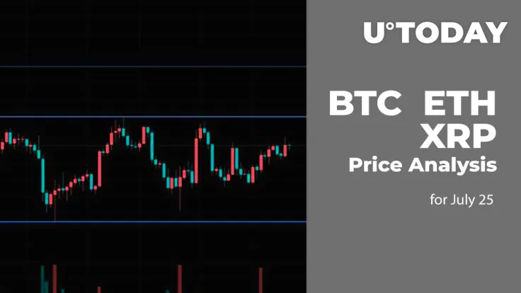 BTC, ETH and XRP Price Analysis for July 25