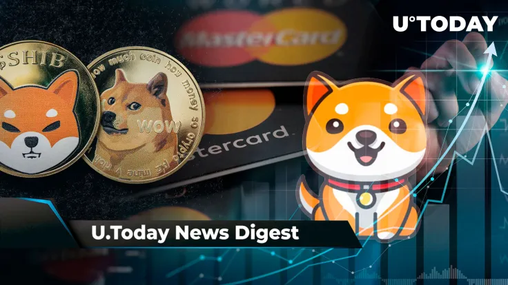 BabyDoge Holder Count Hits New ATH, SHIB and ADA Accepted at 90 Million Mastercard Merchants, Ripple Expands into UAE: Crypto News Digest by U.Today