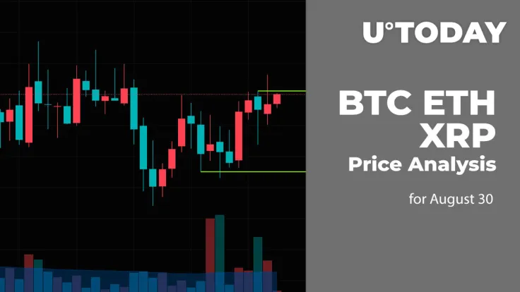 BTC, ETH and XRP Price Analysis for August 30