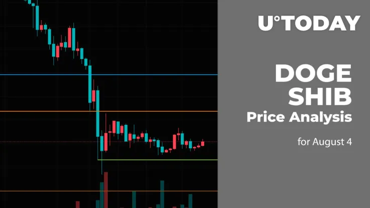DOGE and SHIB Price Analysis for August 4