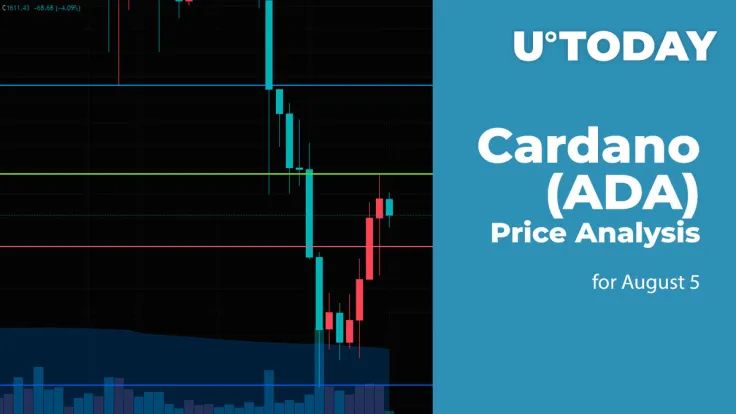 Cardano (ADA) Price Analysis for August 5