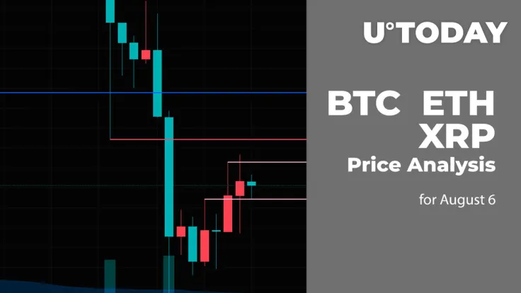 BTC, ETH and XRP Price Analysis for August 6