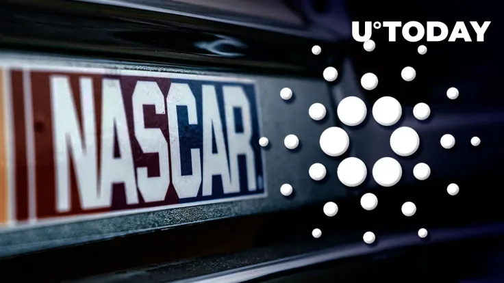 Cardano-Themed Race Car Debuts at NASCAR