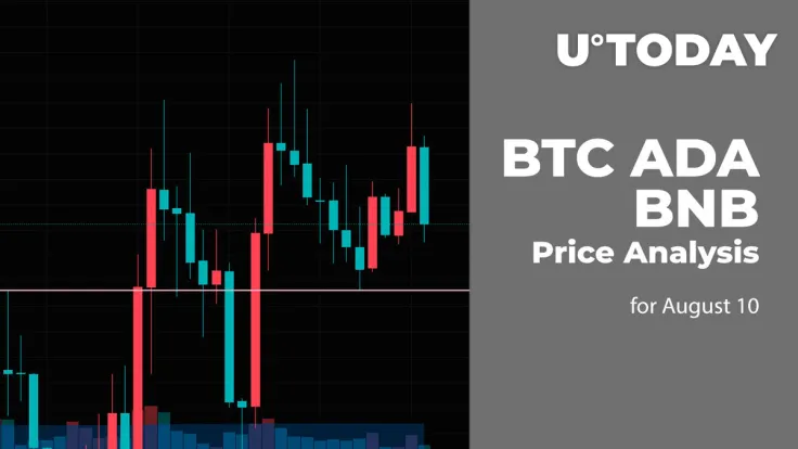 BTC, ADA and BNB Price Analysis for August 10