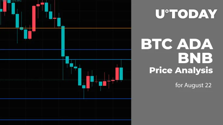 BTC, ADA and BNB Price Analysis for August 22
