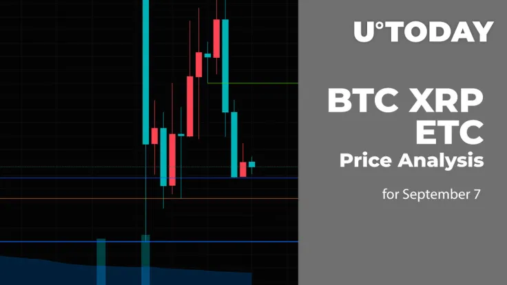 BTC, XRP and ETC Price Analysis for September 7