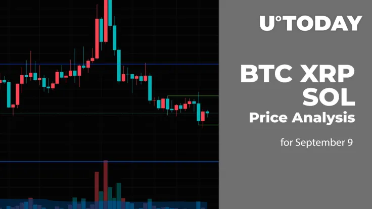 BTC, XRP and SOL Price Analysis for September 9