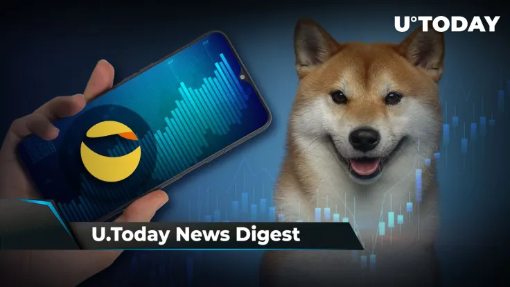 LUNC Surges 25%, Shiba Eternity’s High Rating Raises Questions, Terra’s Do Kwon Reacts to Interpol’s Red Notice: Crypto News Digest by U.Today