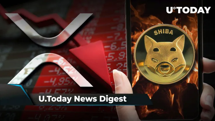 XRP Lost 50% of Its 12-Day Gains, Shib Superstore to Beat August by SHIB Burned, David Gokhshtein Repeats Favorite XRP Thesis: Crypto News Digest by U.Today