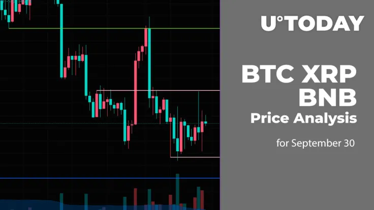 BTC, XRP and BNB Price Analysis for September 30