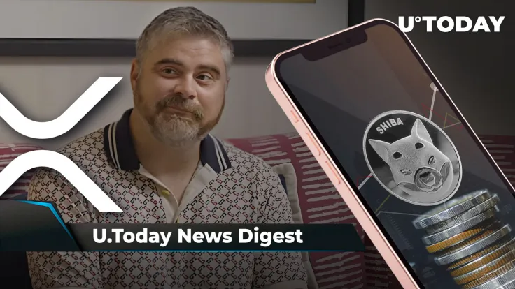 SHIB Sets New Record Amid Market Decline, BitBoy Speaks on His Part in XRP Case, Vitalik Buterin Is Concerned about Elon Musk’s Idea: Crypto News Digest by U.Today