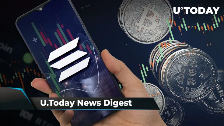 Ripple Can’t Win Against SEC, Says General Counsel, $320 Million in SOL to Hit Market, Here’s Who Pushed BTC to $17,000: Crypto News Digest by U.Today