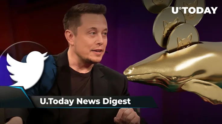 Here’s Why Musk Rejected FTX CEO’s Twitter Offer, SHIB Reacts Steadily to Whale Selling, Warren Buffett’s Old Crypto Warning Rings True: Crypto News Digest by U.Today