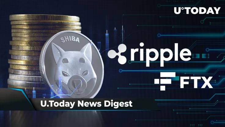Ripple Intends to Buy FTX’s Assets, SHIB Army Reaches New Milestone, Vitalik Buterin Will Bow to “Lord Elon Musk”: Crypto News Digest by U.Today