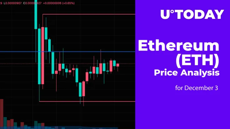 Ethereum (ETH) Price Analysis for December 3