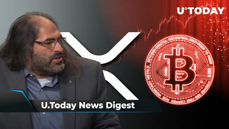 Ripple CTO Explains XRP II, 1 Trillion SHIB Moved to Coinbase, Another BTC Price Model Fails: Crypto News Digest by U.Today
