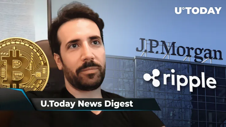 Ripple Partner and J.P. Morgan Team up in UAE, Major Japanese Exchange Reacts to Petition to List SHIB, David Gohkshtein Believes BTC Bottomed: Crypto News Digest by U.Today