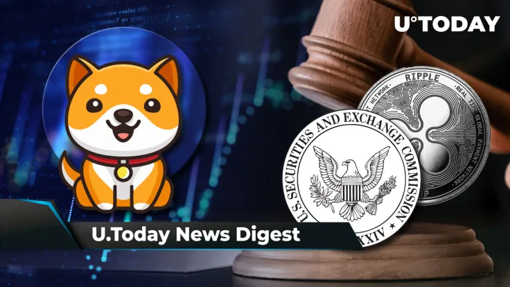 SHIB Accepted as Payment for “James Bond Cars,” New Updates in Ripple-SEC Case, BabyDoge Flips DOME: Crypto News Digest by U.Today