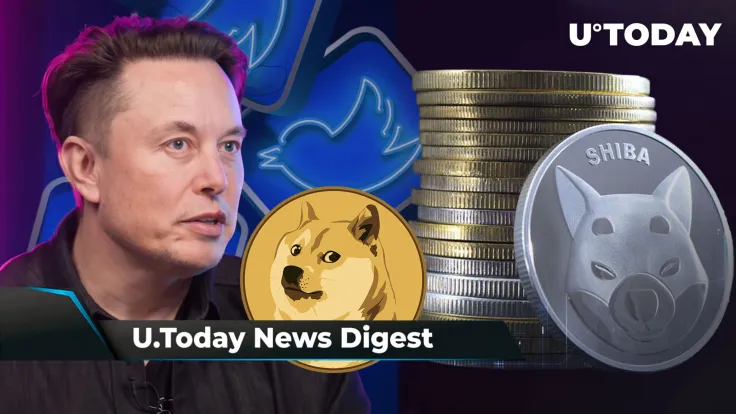 SHIB Trifecta Accepted via Prepaid Visa Cards, Michael Burry Shocks Community with One-Word Tweet, Elon Musk’s Twitter 'Slaps' DOGE Army: Crypto News Digest by U.Today