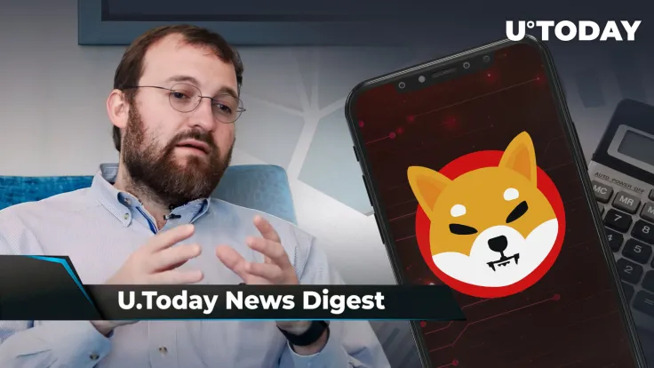 Charles Hoskinson Might Be Guest on Joe Rogan’s Podcast, 270 Billion SHIB Moved by Bankrupt Broker, LBRY Advocates for Coinbase Relisting XRP: Crypto News Digest by U.Today