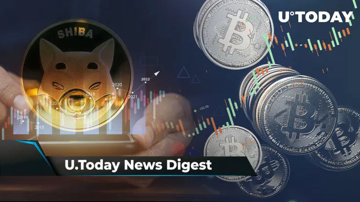 Jim Cramer Makes Another Market Prediction, BTC Prints Its First Golden Cross in Months, SHIB May Show 10% Price Movement: Crypto News Digest by U.Today