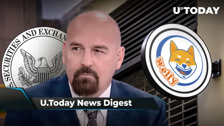 SHIB Lead Dev Unveils Plans for Shibarium, John Deaton Slams SEC with Judge Netburn's Quote, SHIB Fast Food Chain Welly Might Expand to Tokyo: Crypto News Digest by U.Today