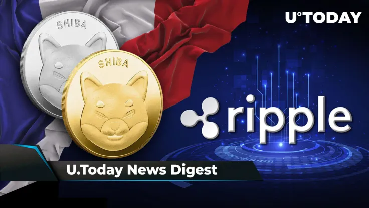 Ripple May 'Walk Through Door and Slam It Shut,' Blockchain Dev API Supports Shibarium, SHIB Payments Accepted at Retail Stores in France: Crypto News Digest by U.Today