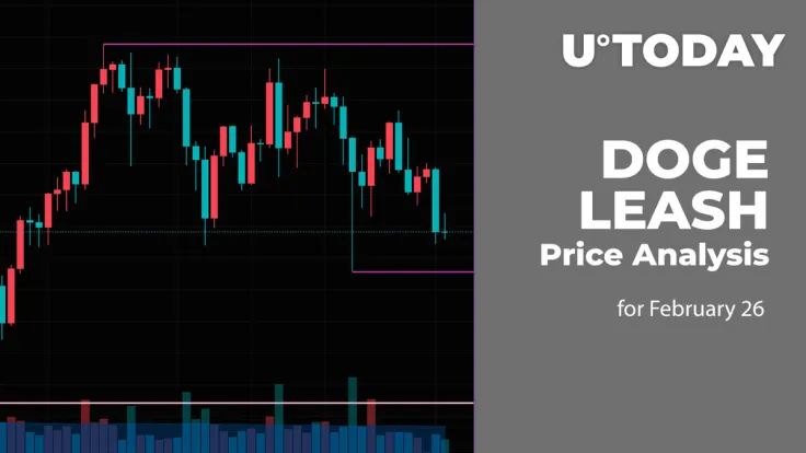 DOGE, LEASH Price Analysis for February 26