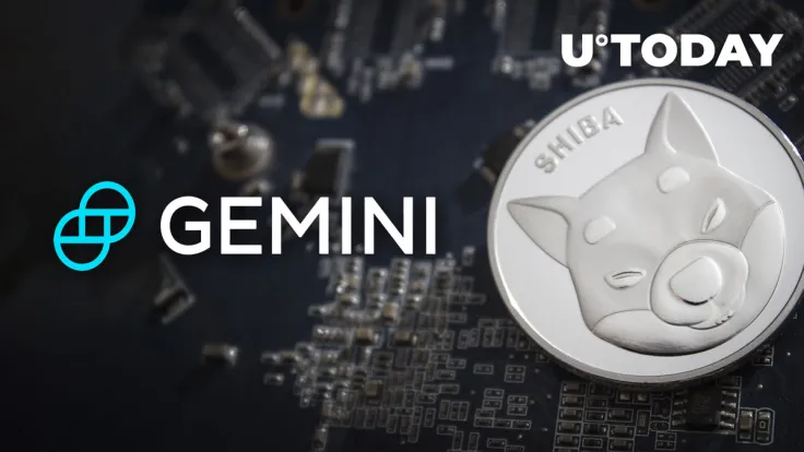 182 Billion SHIB Moved to Gemini, Last Time Similar Move Caused Shiba Inu 7% Drop: Details