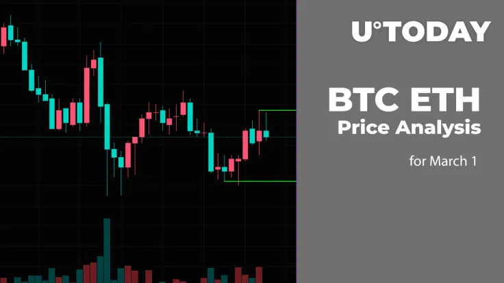 BTC and ETH Price Analysis for March 1