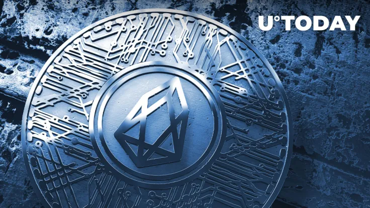 EOS (EOS) Suddenly up 9% as Market Dips, This Might Be Reason