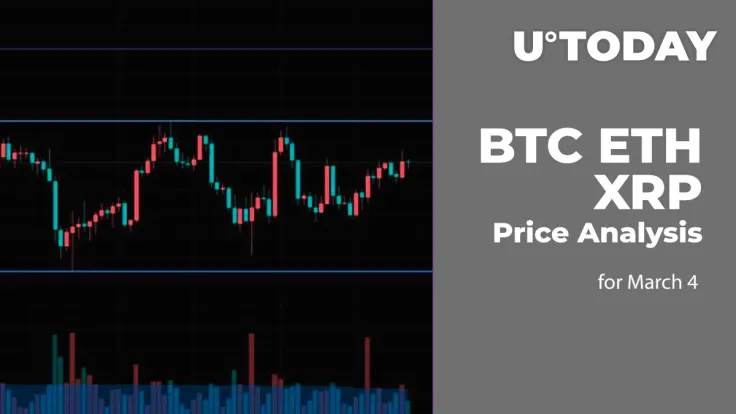 BTC, ETH and XRP Price Analysis for March 4