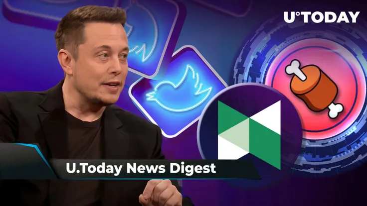Elon Musk’s Tweets Draw DOGE and XRP Armies’ Attention, SHIB Used as Payment at Unstoppable Domains, BONE Listed by Poloniex: Crypto News Digest by U.Today