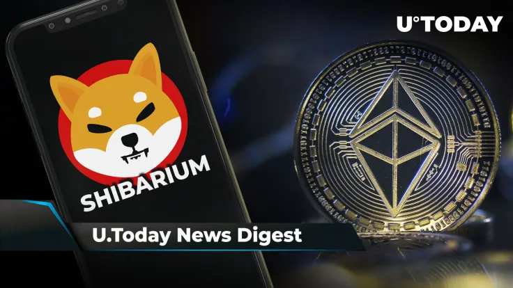 Regulators Now Target ETH Instead of XRP, Shibarium Exposed as Clone, $5 Billion BONE Unstaked as Result of Shibarium Turmoil: Crypto News Digest by U.Today