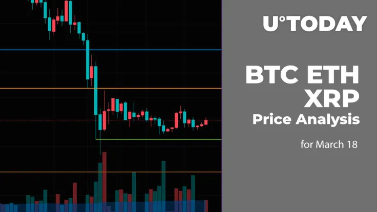BTC, ETH and XRP Price Analysis for March 18