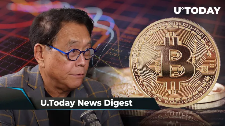 Balaji Srinivasan Bets on BTC at $1 Million in 90 Days, Robert Kiyosaki Says Global Financial Crisis Is Worsening, SHIB Lead Shares New Message in Bio: Crypto News Digest by U.Today