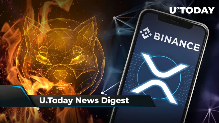 Japanese Crypto Exchange to List SHIB, XRP Options Available on Binance, SHIB Burn Rate up 4,600%: Crypto News Digest by U.Today