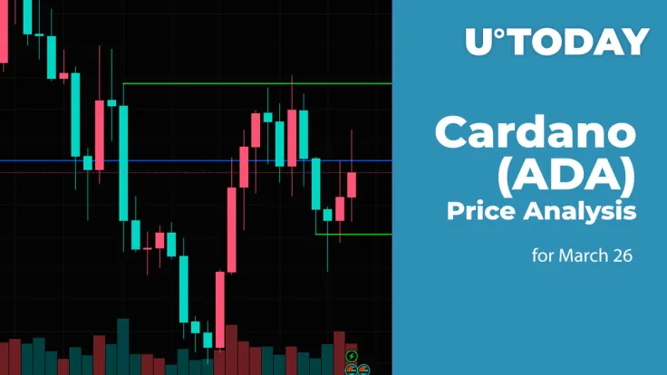 Cardano (ADA) Price Analysis for March 26