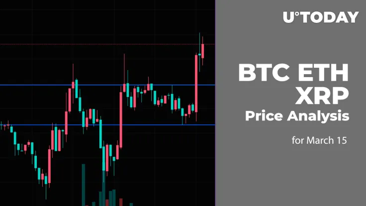 BTC, ETH, and XRP Price Analysis for March 15
