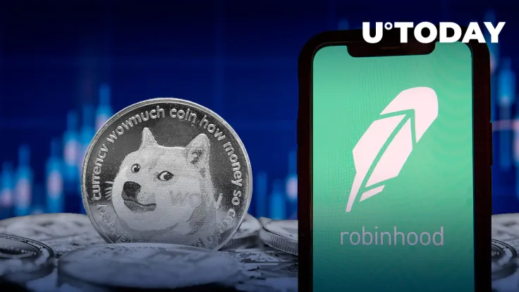Billions of USD in DOGE Held by Robinhood, Quarter of Circulating Supply