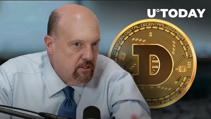 Jim Cramer's Bad Dogecoin Take Called out as DOGE Spikes 30%