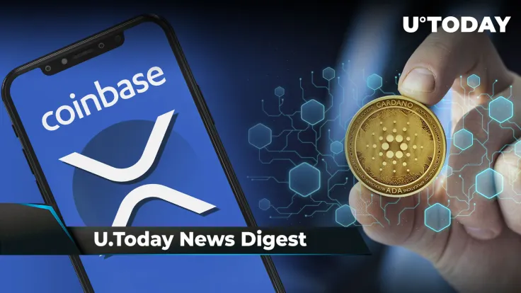 Shibarium Hits Big Milestone, 4 Billion XRP Held on Coinbase at Time of Flare Snapshot, Crypto Analyst Makes Bold Prediction on ADA Price: Crypto News Digest by U.Today