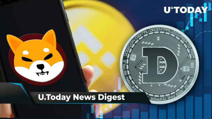 Binance Moves SHIB out of Innovation Zone, DOGE Jumps as Community Anticipates Starship Launch, Important XRP vs. BTC Signal Appears: Crypto News Digest by U.Today