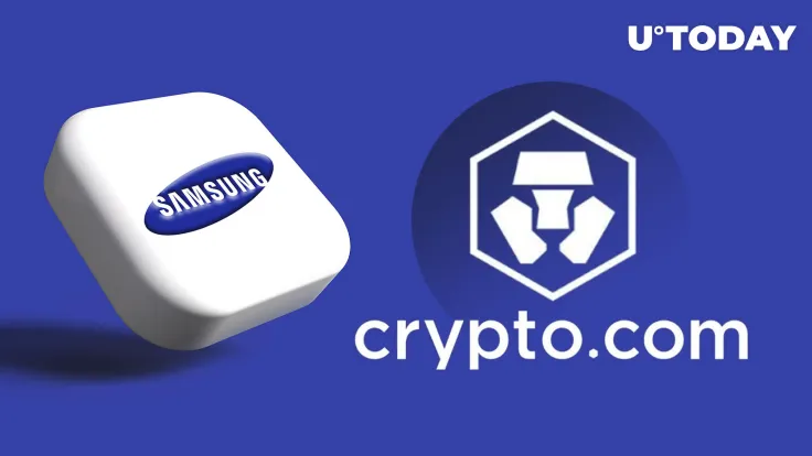 Tech Giant Samsung Inks Partnership with Crypto.com: Details