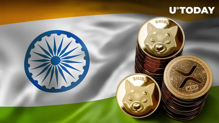 XRP and Shiba Inu Dominate Trading on Leading Indian Crypto Platform
