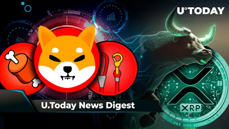 SHIB, BONE, LEASH Added by This Crypto Platform, XRP Shows Bullish Divergence After Price Slump, This Might Push BTC Price Below $25,000: Crypto News Digest by U.Today